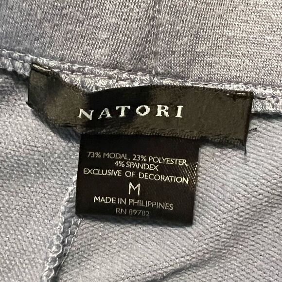 Natori pull on pants, women’s, medium, drawstring waist. Stretchy, comfy, workou - Picture 4 of 4